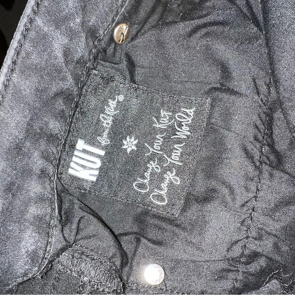 Kut from the kloth black jeans size 14 - Picture 4 of 6